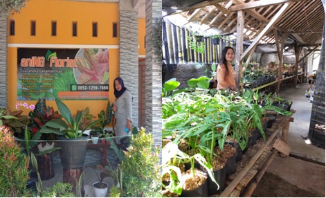 USAHA TANAMAN HIAS (aniNG Florist ) SRI PURWANINGSIH